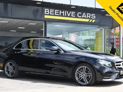 Used Mercedes E220 AMG Line Premium 2018 Black Sedan