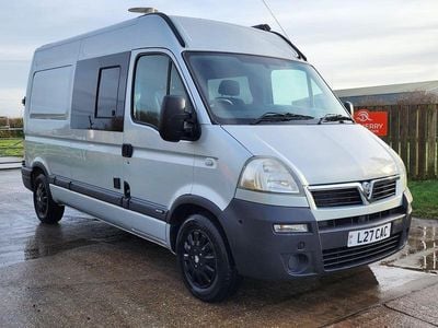 Used Vauxhall Movano 120 HP (88 kW) 2008 Silver MPV