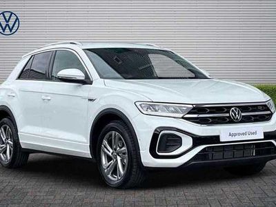 Used VW T-Roc R-line 150 HP (110 kW) 2025 Pure white SUV