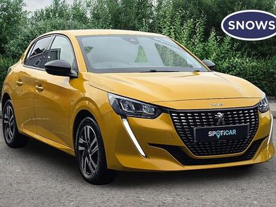 Used Peugeot 208 Allure Premium 100 HP (73 kW) 2022 Yellow Hatchback