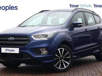 Blue Used 2017 Ford Kuga ST-Line SUV | £12,400 (Fair price)