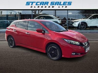 Used Nissan Leaf N-Connecta 160 kW (218 HP) 2022 Red Hatchback