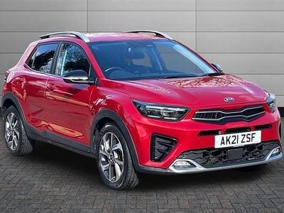 Used Kia Stonic GT-Line 118 HP (86 kW) 2021 Red SUV