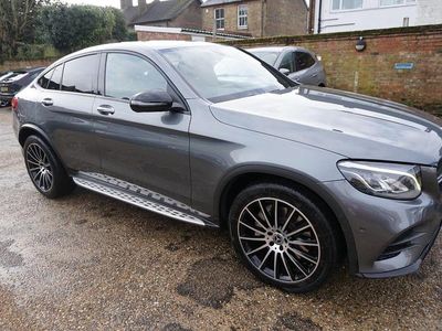 Used Mercedes GLC250 AMG Line Premium 2017 Grey Coupe