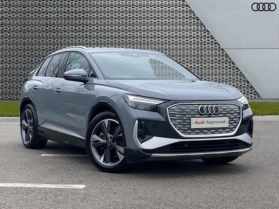 Used Audi Q4 e-tron S-Line 150 kW (204 HP) 2023 Grey SUV