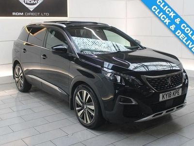 Black Used 2018 Peugeot 5008 Premium SUV | £14,250 (Fair price)