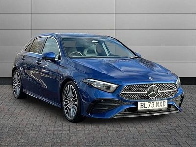 Blue Used 2024 Mercedes A200 AMG Line Premium Plus Hatchback | £25,895 (A bit pricey)