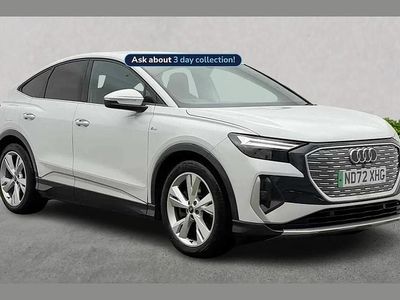Used Audi Q4 Sportback e-tron S-Line 150 kW (204 HP) 2023 White SUV