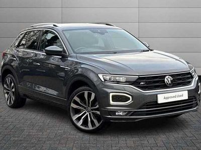 Grey Used 2021 VW T-Roc R-line SUV | £22,195 (Fair price)