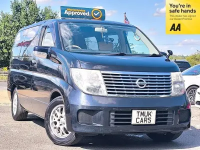 Used Nissan Elgrand 2008 Black MPV