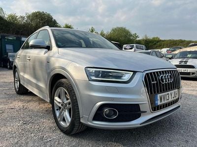 Begagnad Audi Q3 S-Line 177 HK (130 kW) 2013 Silver SUV