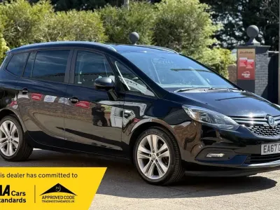 Used Vauxhall Zafira Tourer SRi 140 HP (102 kW) 2018 Black MPV