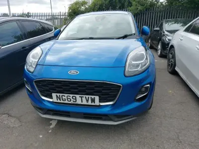 Used Ford Puma Titanium 125 HP (91 kW) 2020 Blue SUV