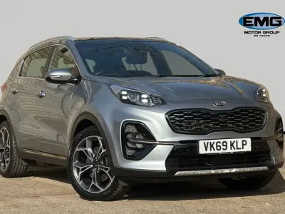 Used Kia Sportage GT-Line S 136 HP (100 kW) 2019 Silver SUV