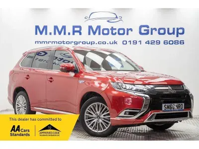 Usado Mitsubishi Outlander P-HEV 2018 Vermelho Carrinha