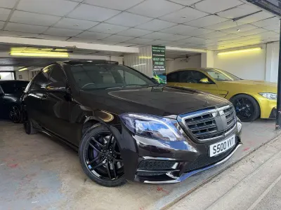 Used Mercedes S500 PLUG-IN HYBRID AMG line 2015 Black Sedan
