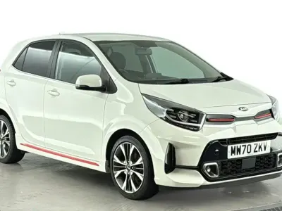 Used Kia Picanto GT-Line 101 HP (74 kW) 2021 White Hatchback