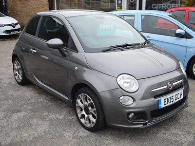 Used Fiat 500 S 69 HP (50 kW) 2015 Grey Hatchback