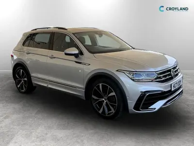 Used VW Tiguan R-line 200 HP (147 kW) 2021 Silver SUV