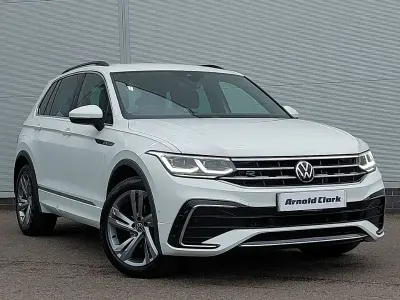 Used VW Tiguan R-line Edition 150 HP (110 kW) 2023 White SUV
