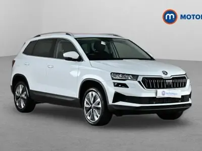 Usado Skoda Karoq SE L 110 CV (80 kW) 2023 Blanco SUV