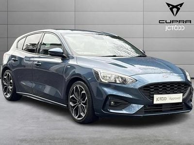 Used Ford Focus ST-Line X 123 HP (90 kW) 2019 Blue Hatchback