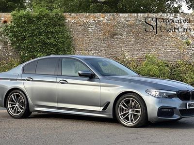 Used BMW 520 M Sport 2018 Blue Sedan