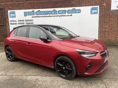Used Vauxhall Corsa Elite 100 HP (73 kW) 2020 Red Hatchback
