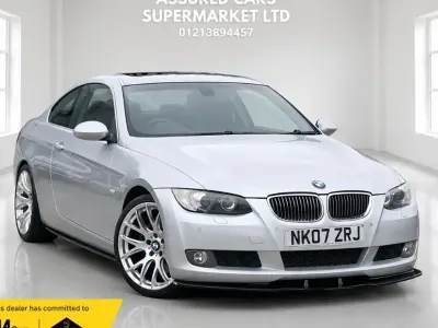Used BMW 330 2007 Silver Coupe