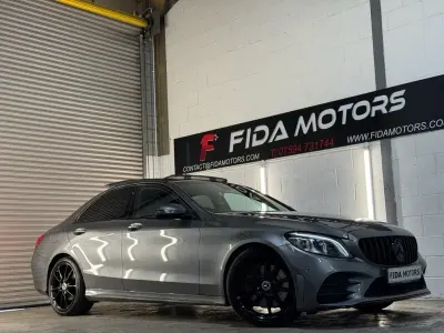 Used Mercedes C300 AMG Line Premium Plus 2019 Grey Sedan