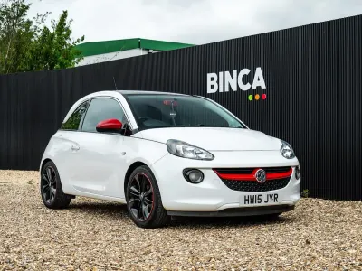 Used Vauxhall Adam Glam 87 HP (63 kW) 2015 White Hatchback