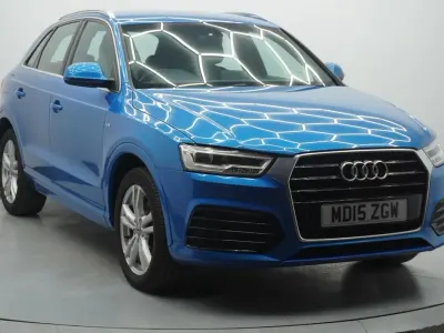 Used Audi Q3 S-Line 2015 Blue SUV