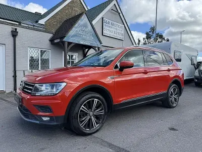 Używany VW Tiguan Allspace SE 2019 Pomarańczowy SUV