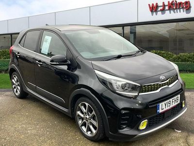 Used Kia Picanto X-Line 83 HP (61 kW) 2019 Midnight black Hatchback