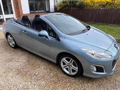 Used Peugeot 308 CC Active 112 HP (82 kW) 2013 Blue Cabriolet