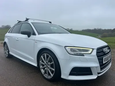 Second-hand Audi A3 Sportback Black Edition 2019 Alb Hatchback
