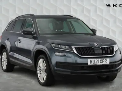 Used Skoda Kodiaq SE L 150 HP (110 kW) 2021 Quartz grey metallic SUV