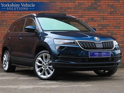 Used Skoda Karoq 150 HP (110 kW) 2020 Blue SUV