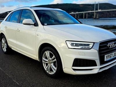 Used Audi Q3 S-Line 150 HP (110 kW) 2017 White SUV