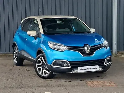 Used Renault Captur Dynamique 90 HP (66 kW) 2014 Blue SUV
