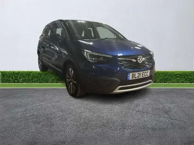 Used Vauxhall Crossland X 75 HP (55 kW) 2021 Blue SUV