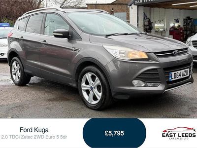 Grey Used 2014 Ford Kuga Zetec SUV | £5,795 (Good price)