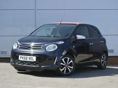 Used Citroën C1 Flair 72 HP (52 kW) 2018 Black Hatchback