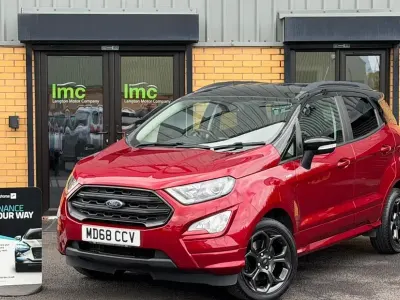 Używany Ford Ecosport ST-Line 125 KM (91 kW) 2018 Czerwony SUV