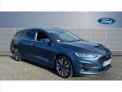 Used Ford Focus Titanium X 155 HP (114 kW) 2023 Blue Estate