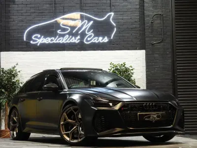 Used Audi RS6 Design 2024 Black Estate
