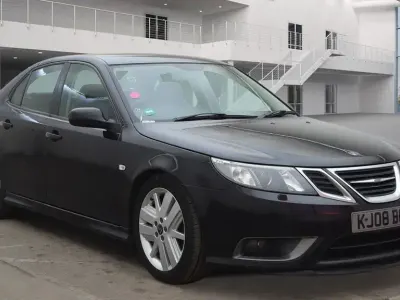 Used Saab 9-3 280 HP (205 kW) 2008 Black Sedan