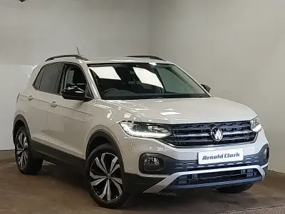 Used VW T-Cross Black Edition 110 HP (80 kW) 2022 Grey SUV