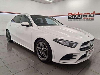 Used Mercedes A200 AMG line 2020 White Hatchback