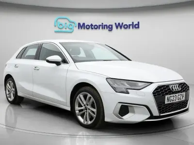 Used Audi A3 Sportback Sport 204 HP (150 kW) 2023 White Hatchback
